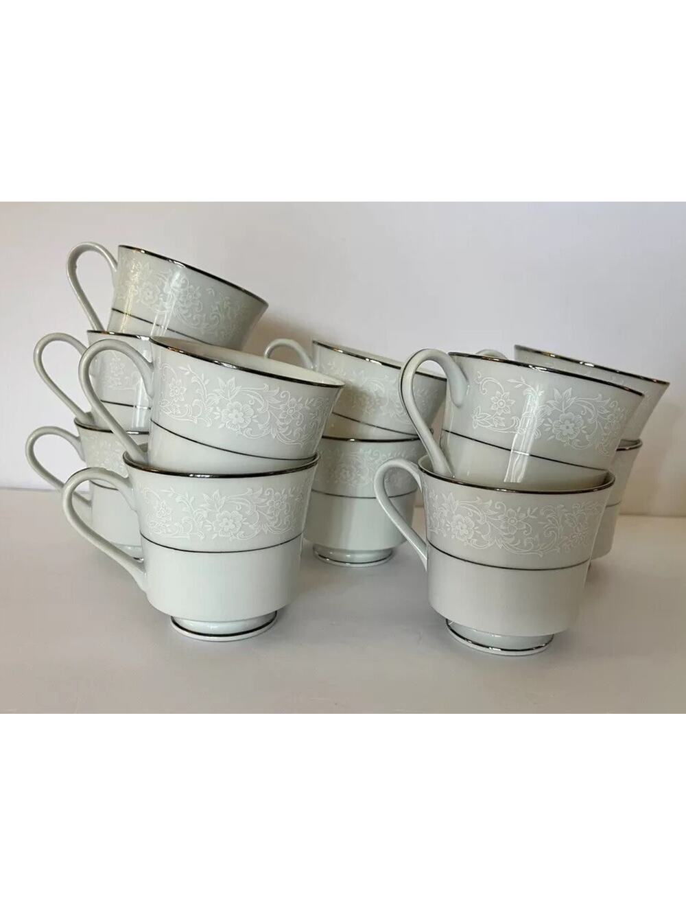 vintage Christina by Royal Wentworth cups set of 11
